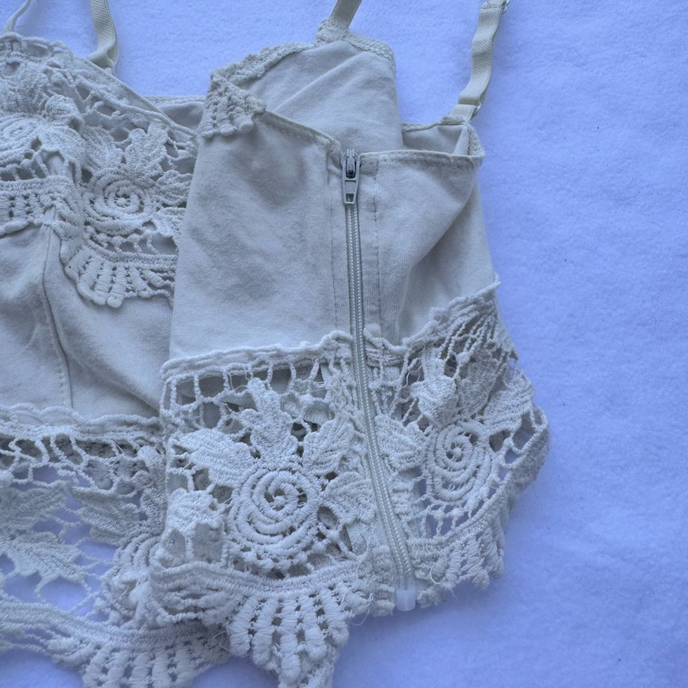 Lace tank top